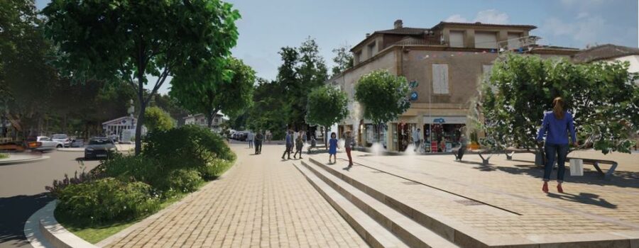 Requalification centre ville Aire sur l'Adour