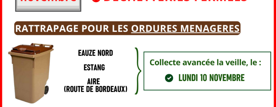 Collecte Aire sur l'Adour SICTOM