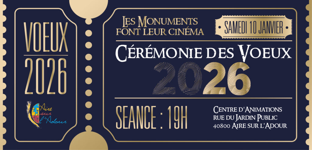 Voeux 2026 Aire sur l'Adour