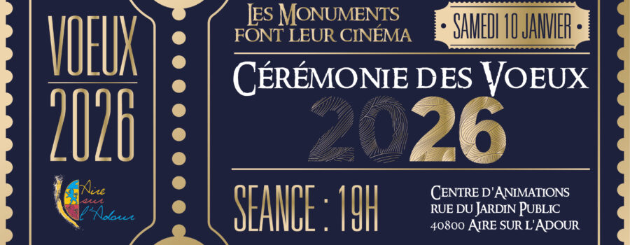 Voeux 2026 Aire sur l'Adour