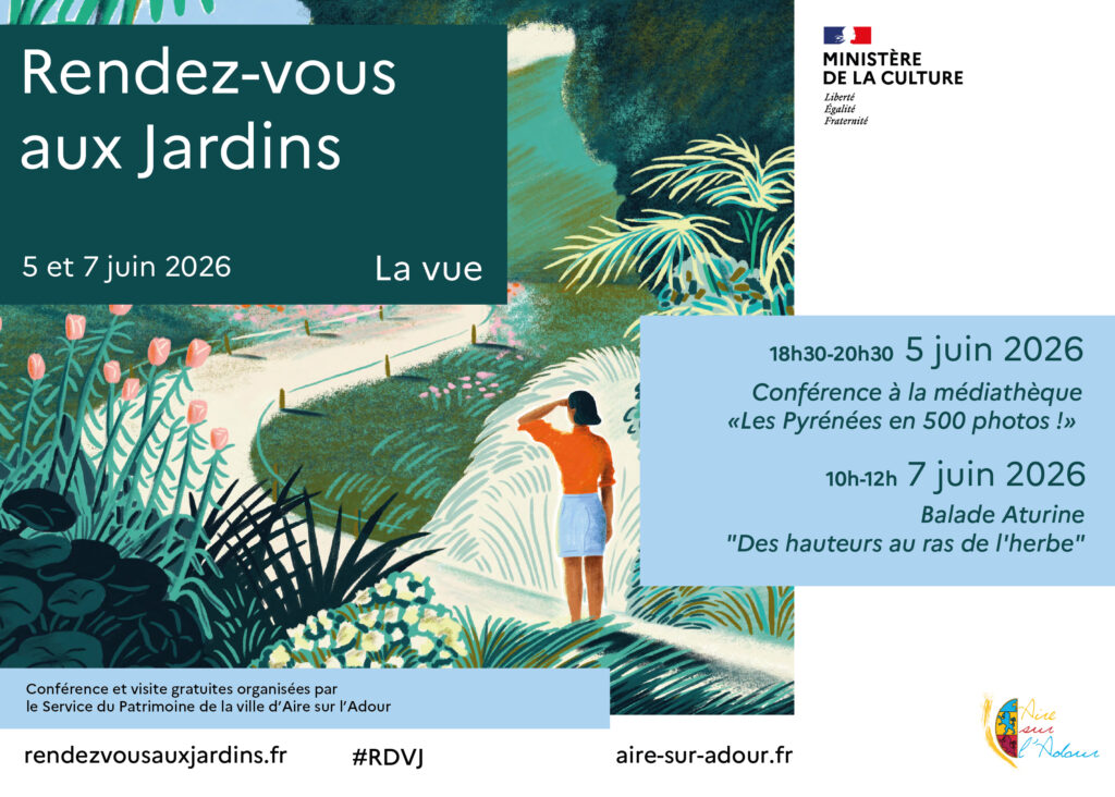 Rendez vous aux jardins 2026 Aire sur l'adour