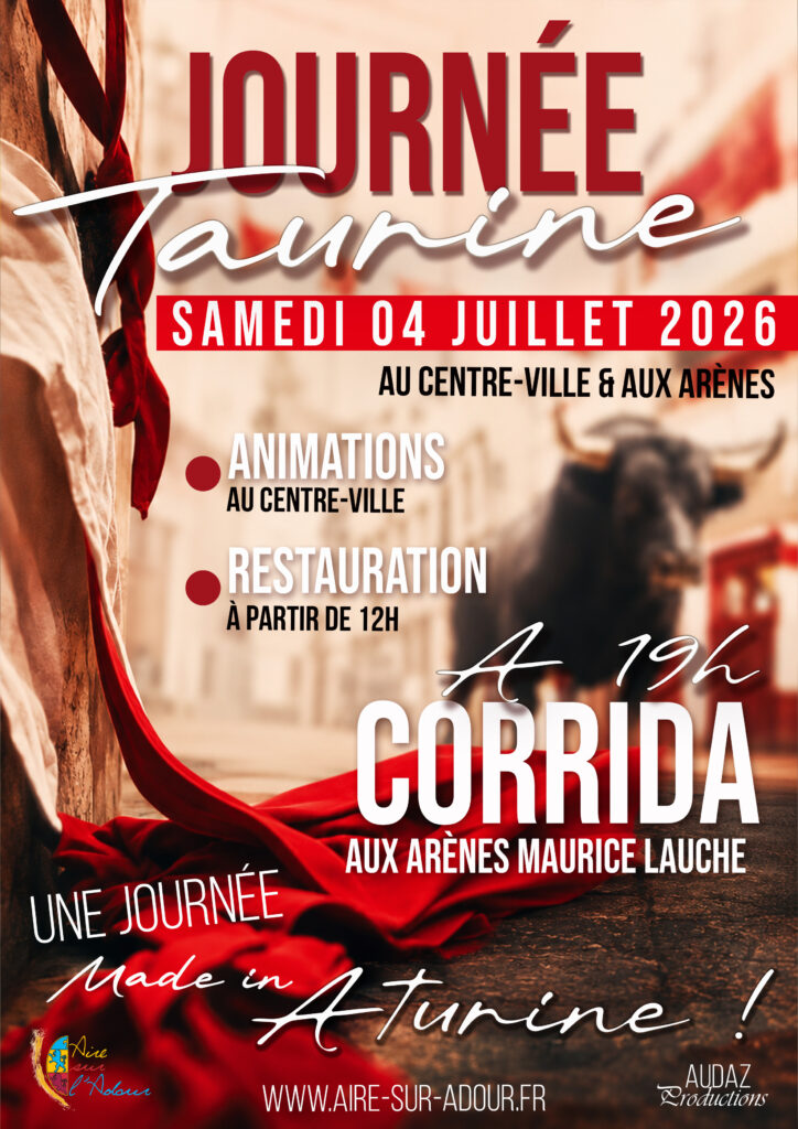 Journée Taurine Aire sur l'Adour 4 juillet 2026