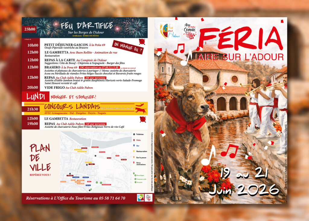 Programme feria Aire sur l'adour 2026