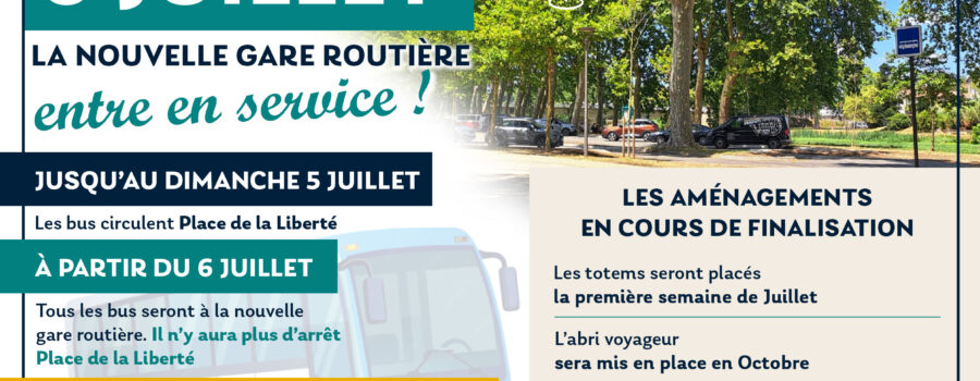 Gare routière Aire sur l'adour bus car