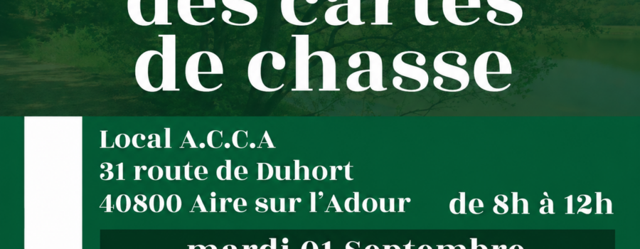 Chasse Landes Aire sur l'Adour