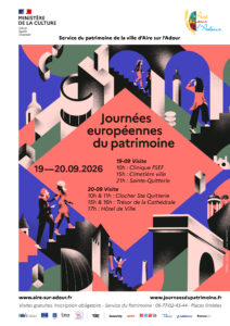 journées européennes du patrimoine aire sur l'adour landes