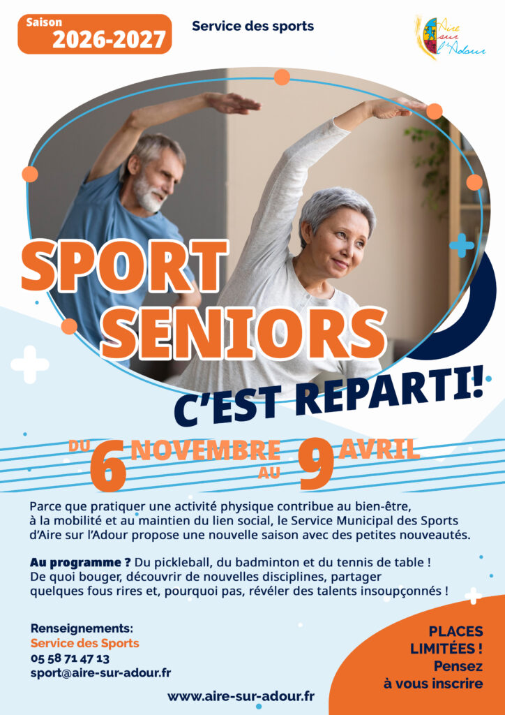 Sport séniors aire sur l'Adour